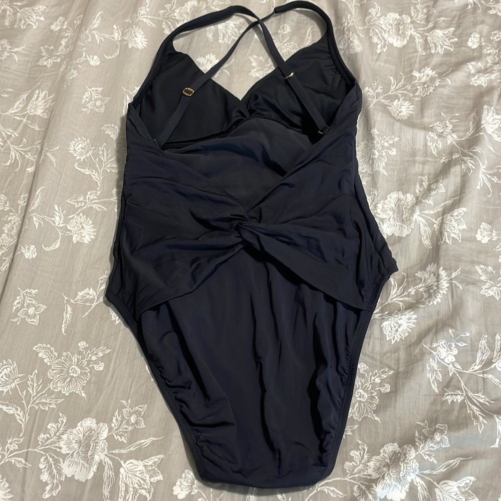 Bleu Rod Beattie Twisted One Piece Swimsuit - Picture 4 of 5
